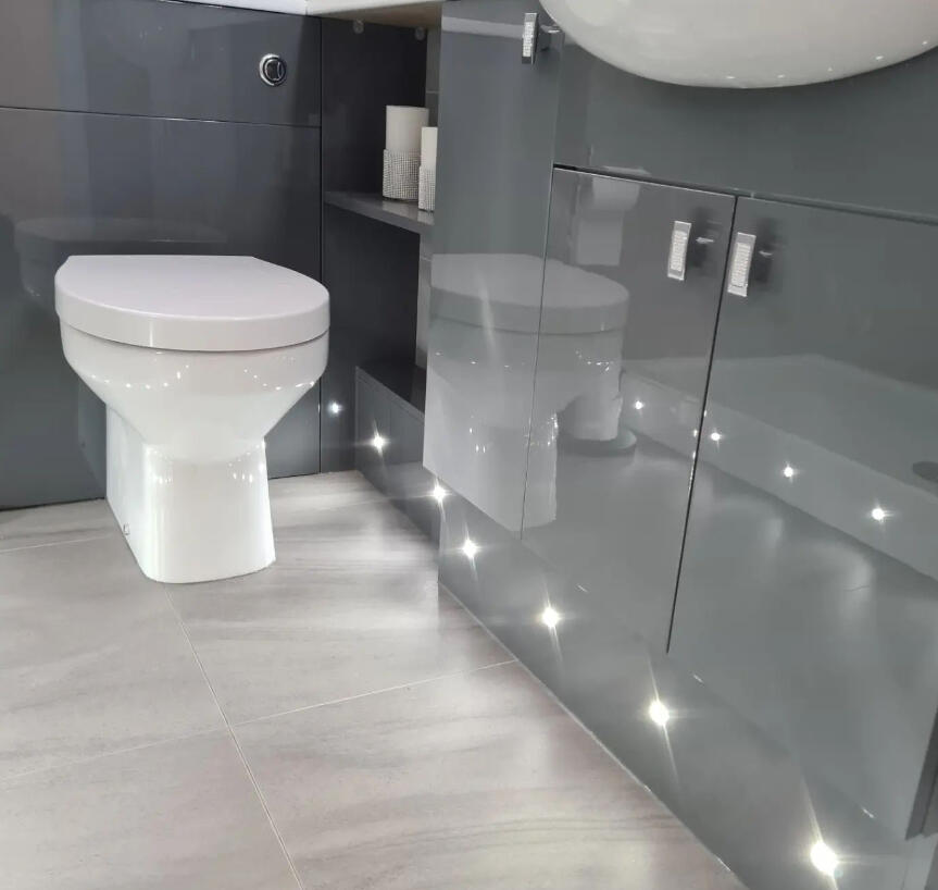 Swansea bathroom electrical services well-lit bathroom electrical installations Pen-clawdd electricians bathroom lighting Gower Peninsula bathroom electrical work